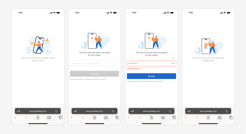 qrsheep Scan the QR code on mobile to display the results 2